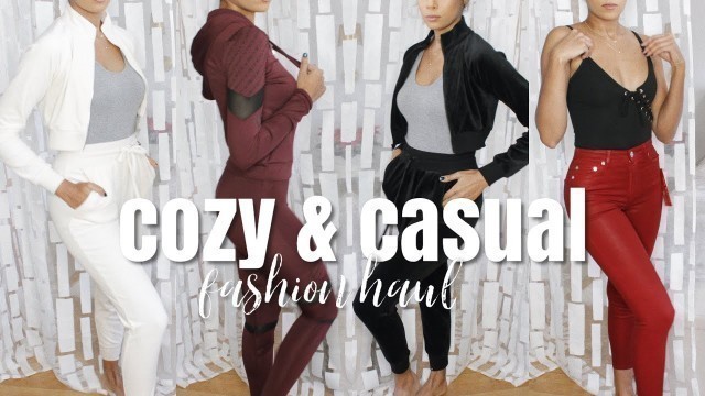 'Cozy & Casual Fashion Haul | True Religion'