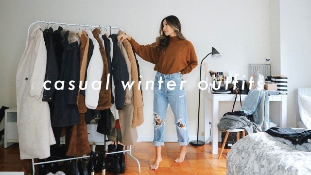 'CASUAL WINTER OUTFITS ❄️| winter fashion lookbook'