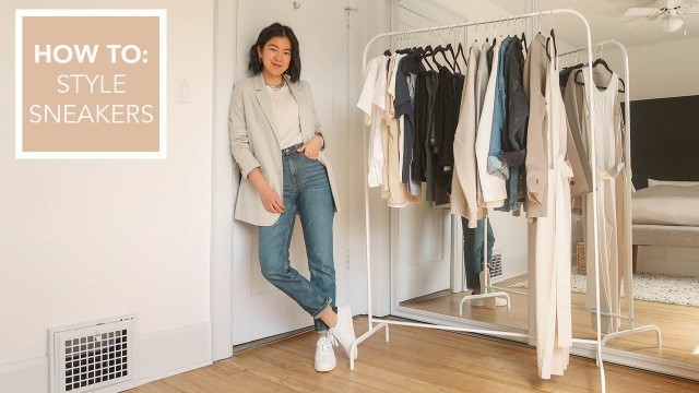 '10 CASUAL OUTFITS with 1 SNEAKER | Everlane Haul'