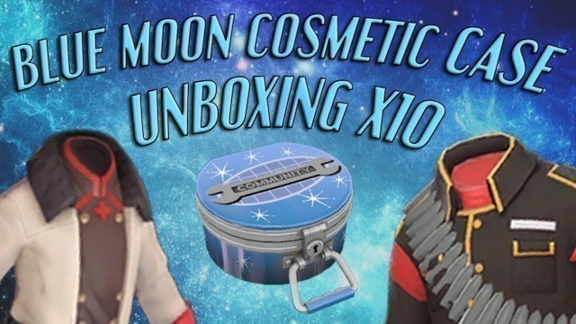 'TF2: Unboxing 10 NEW Blue Moon Cosmetic Cases! JOJO REFERENCES!'