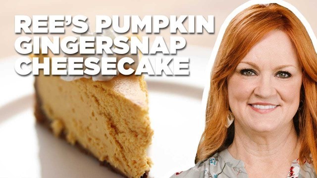 'The Pioneer Woman Makes Pumpkin Gingersnap Cheesecake | The Pioneer Woman | Food Network'