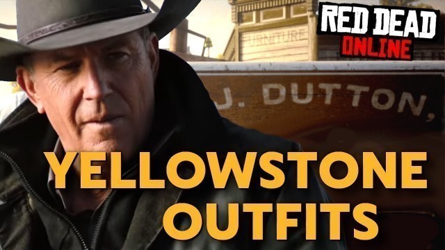 'YELLOWSTONE OUTFITS: RED DEAD ONLINE (TV-Series) Kevin Costner as John Dutton RDR2'