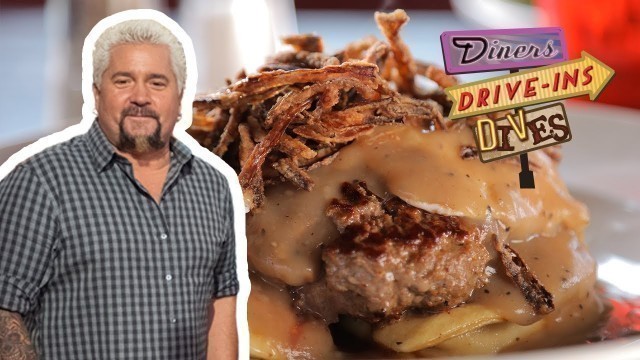 'Guy Fieri Eats a \"Loco Moski\" | Diners, Drive-Ins and Dives | Food Network'