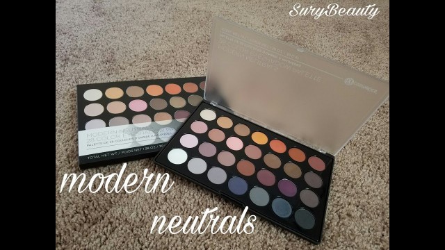 'Modern Neutrals palette by bh cosmetics| SuryBeauty'