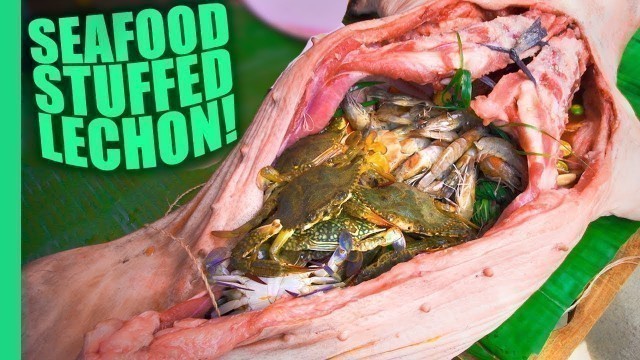 'Seafood Stuffed Lechon - Meet the Philippines Mad Food Scientist!'