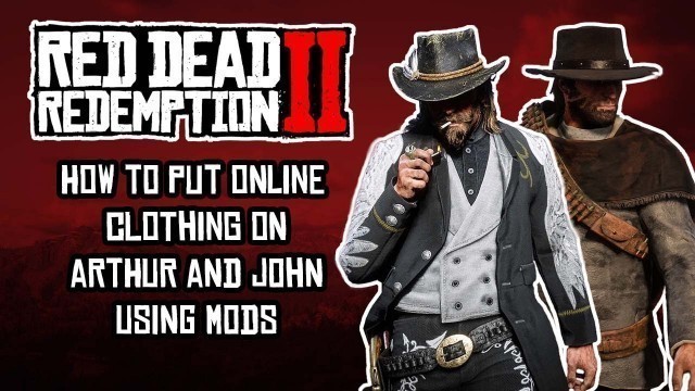 'Multiplayer Outfits in Single Player || Red Dead Redemption 2 Mods'