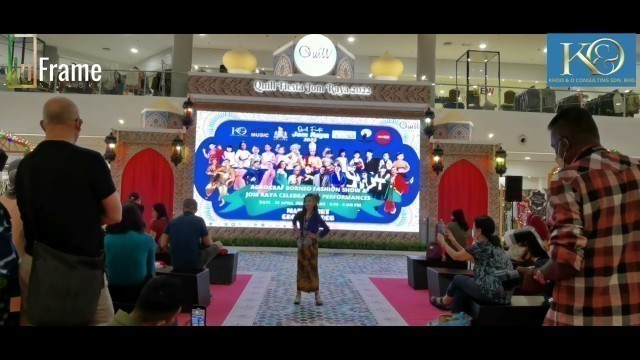 'KHOO & O CONSULTING SDN BHD membawa fashion show RAYA teen'