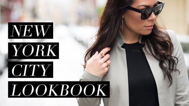 'NYC BUSINESS/CASUAL FASHION LOOKBOOK'