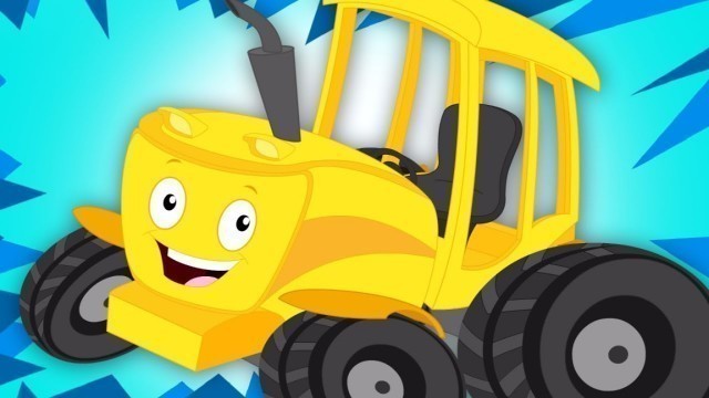 'Ten Little Tractors | Kindergarten Nursery Rhymes | Cartoon Videos For Toddlers by Kids Tv'