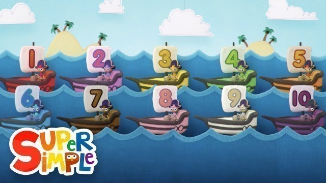 '10 Little Sailboats | Kids Songs | Super Simple Songs'