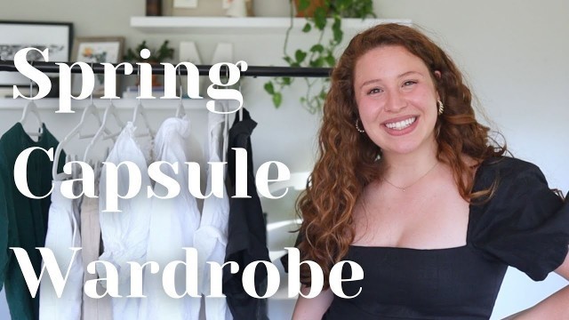 'Spring/Summer Capsule Wardrobe Tour & Lookbook: Minimal, Feminine, and Casual Style | Lots of Linen'