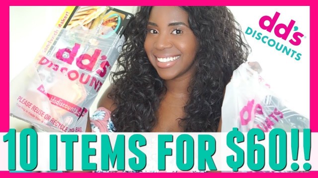 'AFFORDABLE CLOTHING HAUL #1 | I SPENT $60 & GOT 10 ITEMS @ dd\'s DISCOUNTS | Haul 2017'