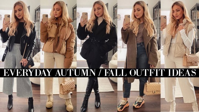 'AUTUMN / FALL OUTFITS OF THE WEEK 2021! Everyday, Casual Outfit Ideas'