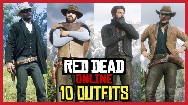 'Red Dead Online: Top 10 Outfits (Negan, Lone Ranger, Man With No Name AND MORE!)'