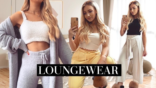 'FEMININE LOUNGEWEAR OUTFITS / Casual comfy cute outfit ideas'