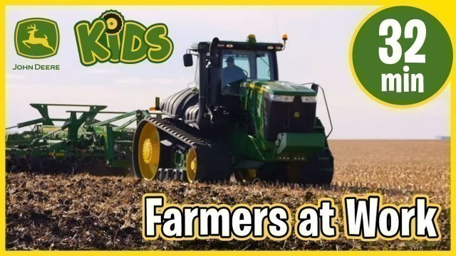 'John Deere Kids | Real Tractors & Farmers at Work with Music & Song'