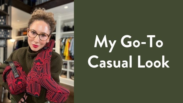 'My Go-To Casual Look | Fashion Advice | Styling Tips | Over Fifty Fashion | Carla Rockmore'