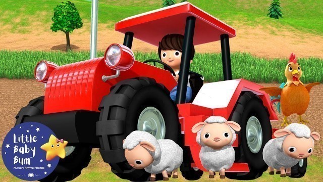 'Tractor Song | Tractor Song for Kids | Nursery Rhymes & Kids Songs | Learn with Little Baby Bum'