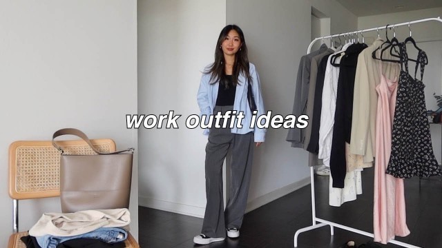 'casual work outfit ideas (office wear lookbook)'