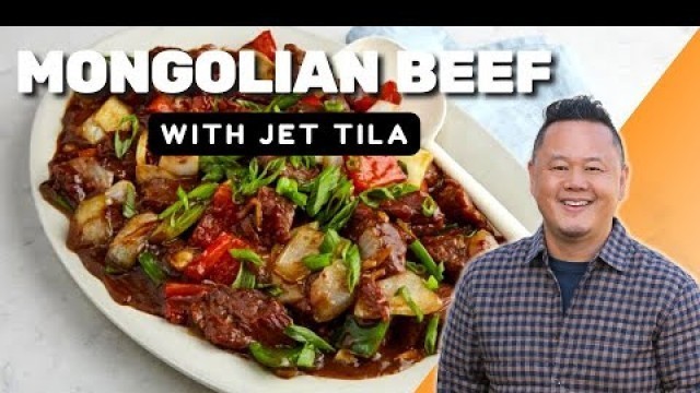 'Jet Tila\'s Mongolian Beef | In the Kitchen with Jet Tila | Food Network'