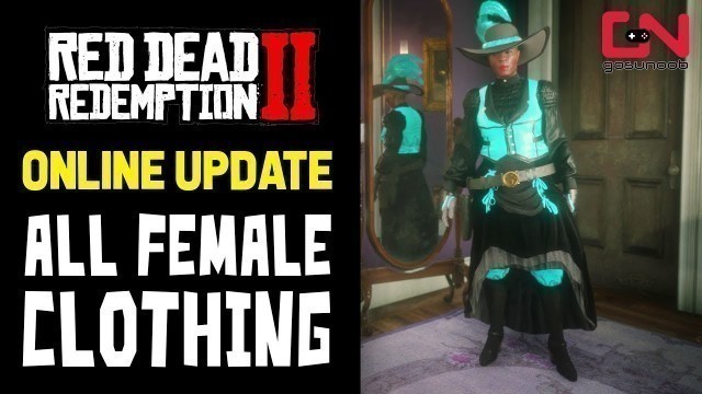 'RDR2 Online - All New Female Clothing Update - Showcase'