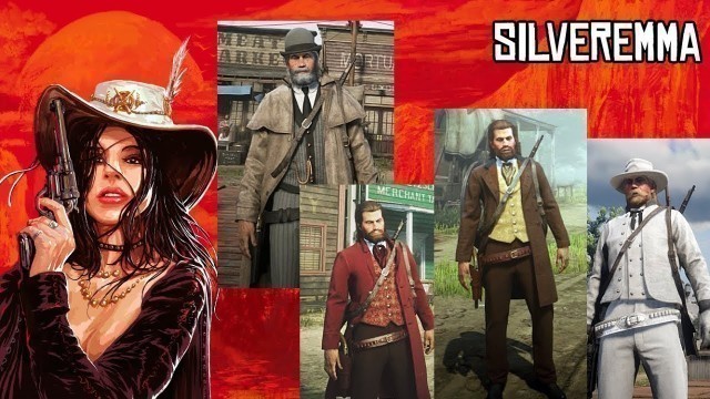 'Red Dead Redemption 2 online. DJANGO UNCHAINED inspired outfits.'