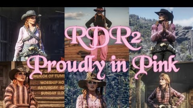 'RDR2 * Proudly in Pink Outfits for Female Characters in Red Dead Redemption Online'