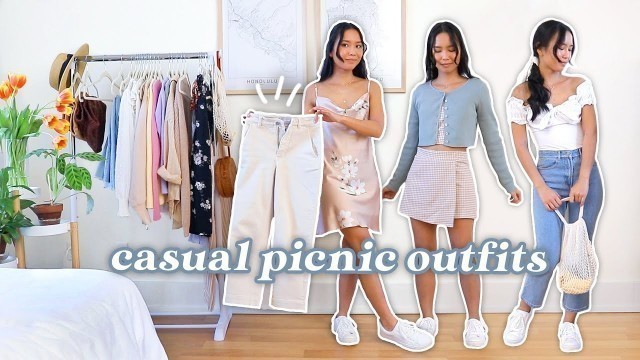 '20 Casual Spring Picnic Outfits 