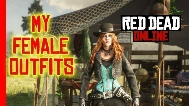 'My Character Female Custom Outfits Saved In Game | Red Dead Redemption 2 Online (PC) No Commentary'