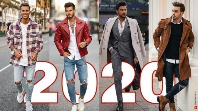 'OUTFITS DE HOMBRES DE MODA 2020 2022 |  TENDENCIAS CON ROPA CASUAL Y ELEGANTE PARA CHICOS JÓVENES'