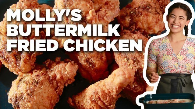 'Molly Yeh\'s Buttermilk Fried Chicken | Girl Meets Farm | Food Network'