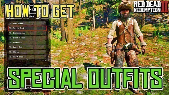 'Red Dead Redemption 2 How To Get Special Outfits RDR2'