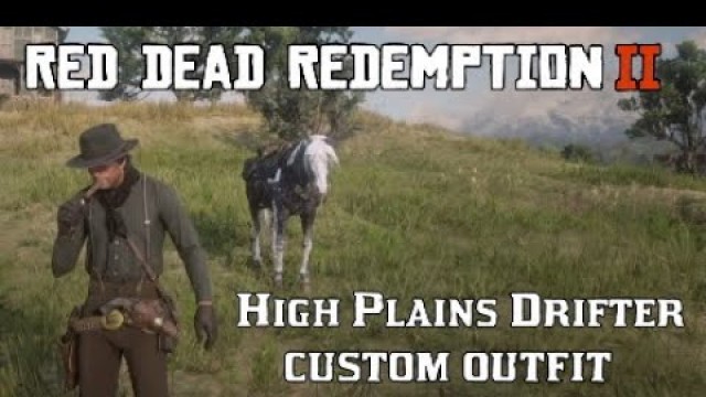 'High Plains Drifter Stranger Clint Eastwood Custom Outfit - Red Dead Redemption 2 Unique Fashion'