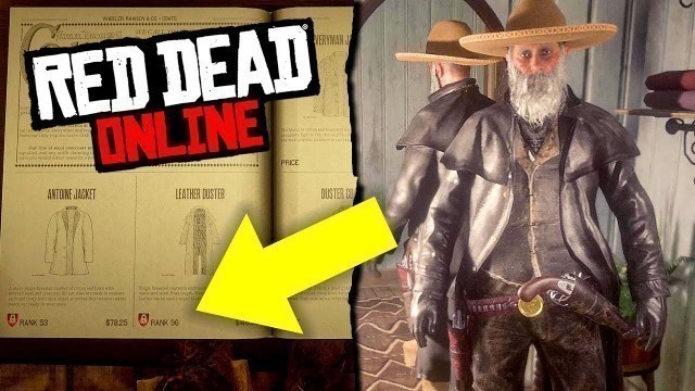 'Any Clothing Item, Any Rank & Dirt Cheap | Red Dead Online'