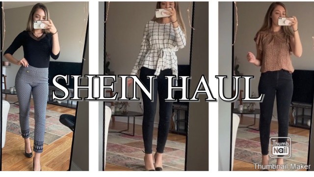 'SHEIN TRY-ON HAUL ~ WORKWEAR/BUSINESS CASUAL OUTFITS'