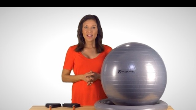 'Best Exercise Ball with Resistance Bands - SoAlpha.com'