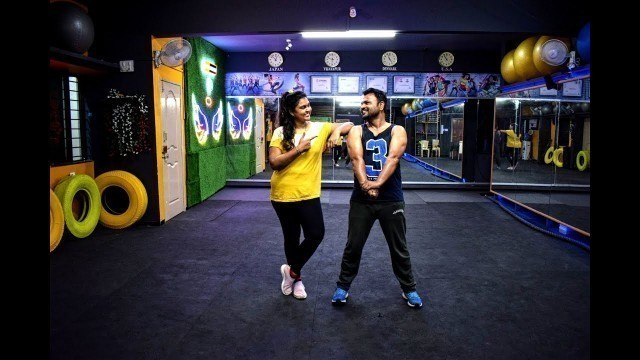 'COUPLE WORKOUT | FIT TOGETHER | TRUE FITNESS | FITNESS MOTIVATION | Mr & Mrs RATHOD #coupleworkout'