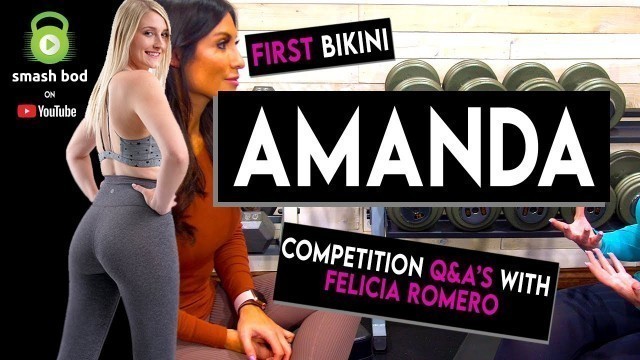 'First Bikini Competition Q&A\'s With FELICIA ROMERO!'