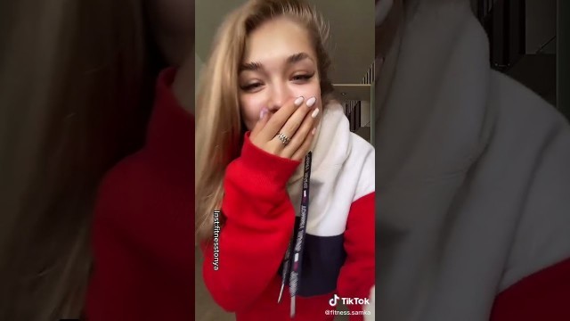 'Russian fitness girl prank hilarious  reaction video'