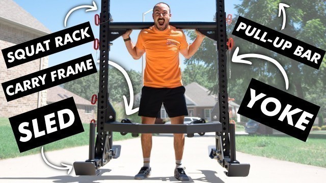 '5-in-1 REP Oxylus Yoke Review - Squat Rack, Sled, Deadlift Carry, and More!'