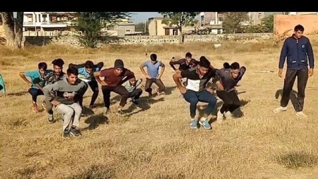 'चल रहा जुनून आर्मी का। army motivational video. physical fitness exercise. Guru Dronacharya Defense'