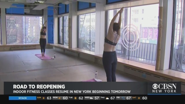 'NYC Gyms, Fitness Classes To Resume Monday'