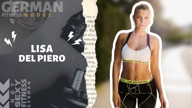 'Lisa Del Piero | Sexy German Fitness Model | Hot'