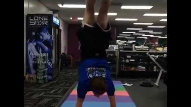 'Walking handstands and Primetime fitness'