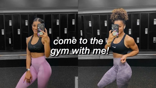 'COME TO THE GYM WITH ME: Full Body Workout  | Azlia Williams'