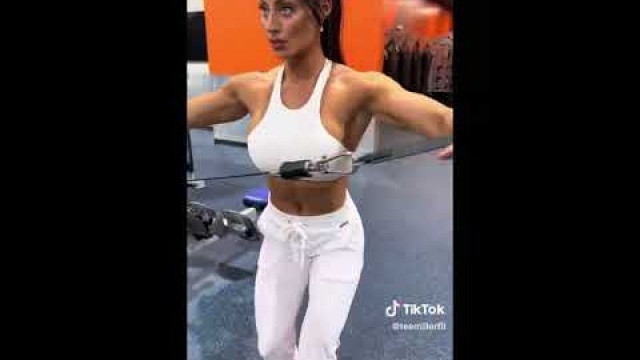 'theresa miller Female Fitness Workout Motivation #short'