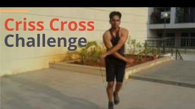 'Zen Dude Fitness Jump Rope Criss Cross Challenge Accepted. 90 jumps in a minute'