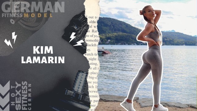 'Kim Lamarin | Hot Fitness Model | Sexy German Model'