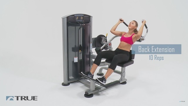 'True Fitness Ab Back Workout | Fitness Direct'