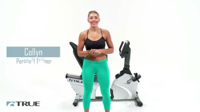 'True Fitness ES900 Recumbent Bike Workout | Fitness Direct'